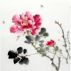Chinese Flowers&Trees Painting - CNAG012618
