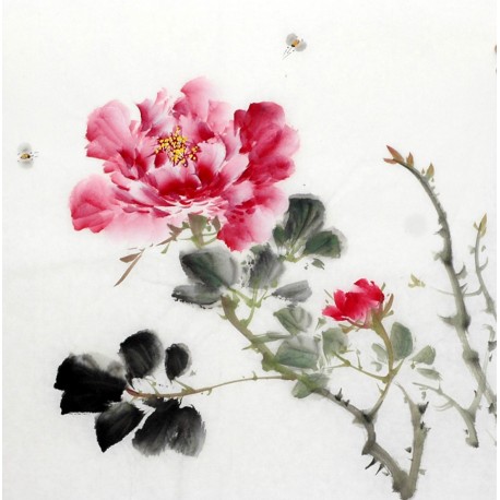 Chinese Flowers&Trees Painting - CNAG012618