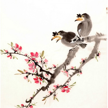 Chinese Flowers&Trees Painting - CNAG012619