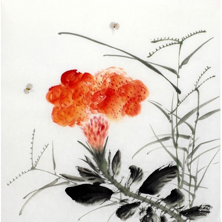 Chinese Flowers&Trees Painting - CNAG012620