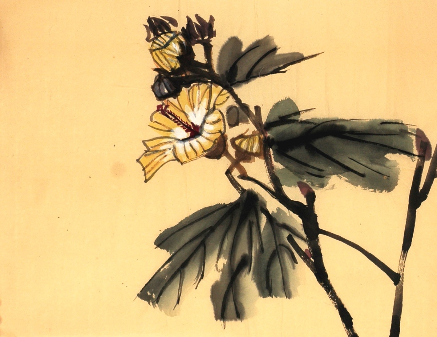 Chinese Flowers&Trees Painting - CNAG012627