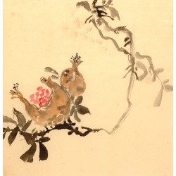 Chinese Flowers&Trees Painting - CNAG012632