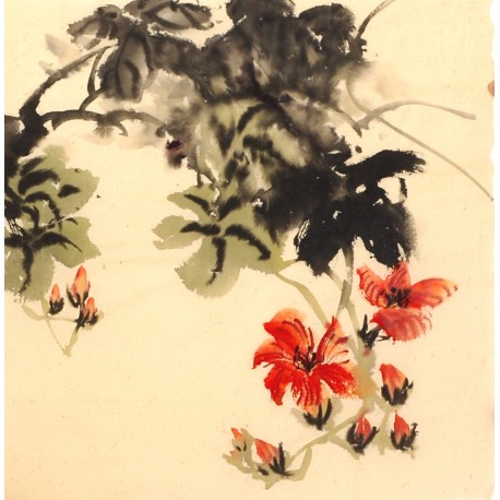 Chinese Flowers&Trees Painting - CNAG012638