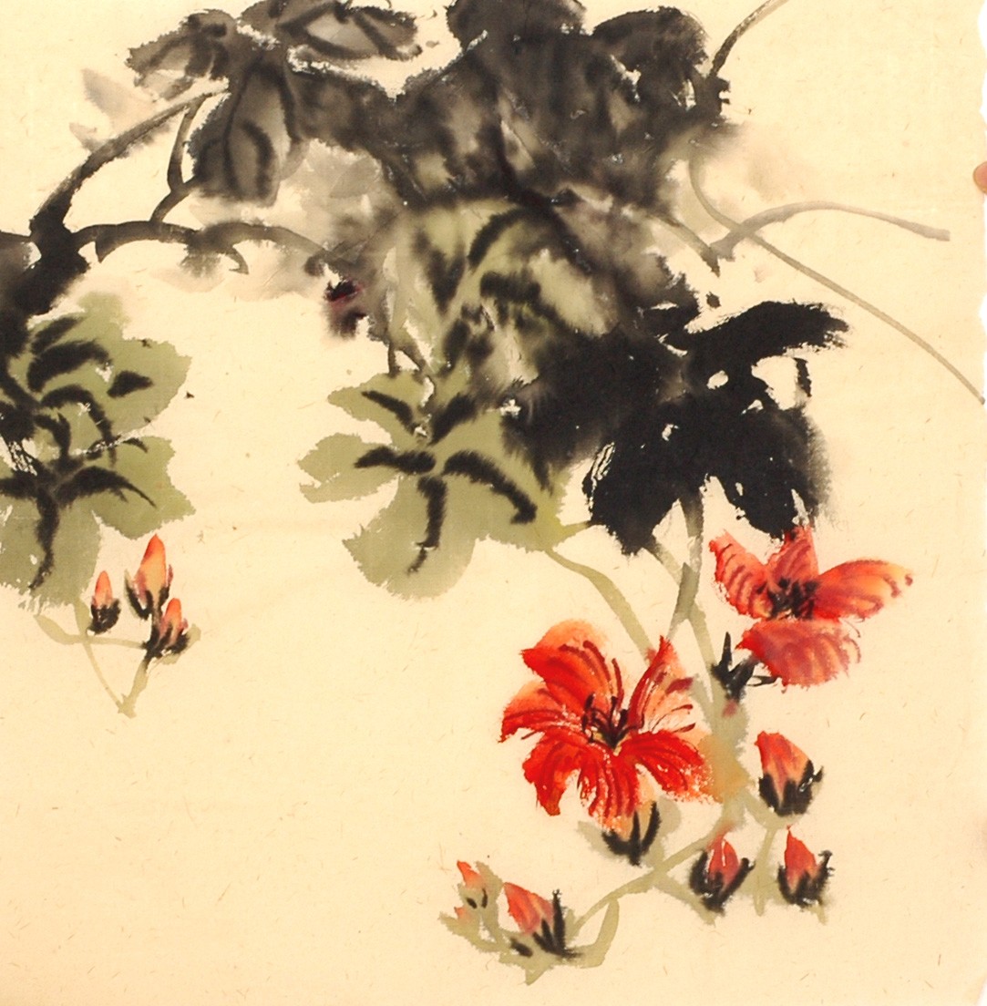 Chinese Flowers&Trees Painting - CNAG012638