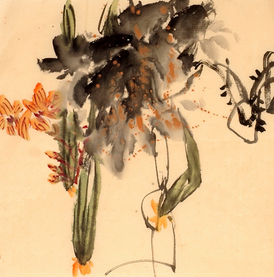 Chinese Flowers&Trees Painting - CNAG012645
