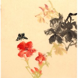Chinese Flowers&Trees Painting - CNAG012649