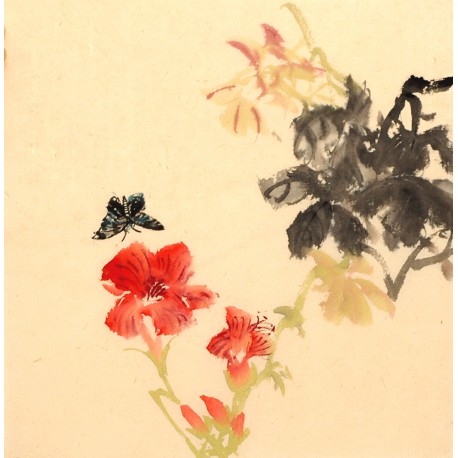 Chinese Flowers&Trees Painting - CNAG012649