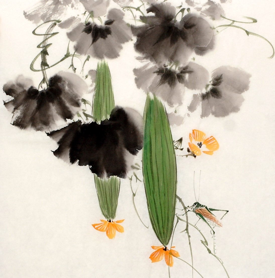 Chinese Flowers&Trees Painting - CNAG012653