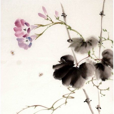 Chinese Flowers&Trees Painting - CNAG012656