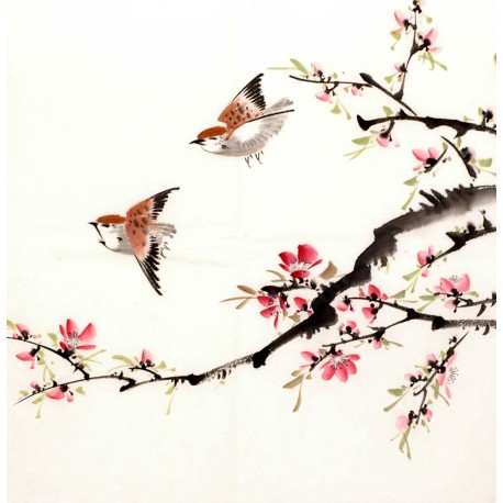 Chinese Flowers&Trees Painting - CNAG012658