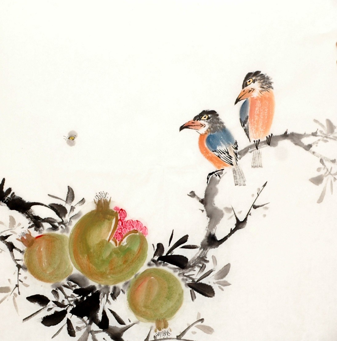 Chinese Flowers&Trees Painting - CNAG012659