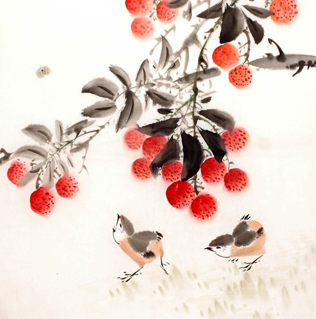 Chinese Flowers&Trees Painting - CNAG012660