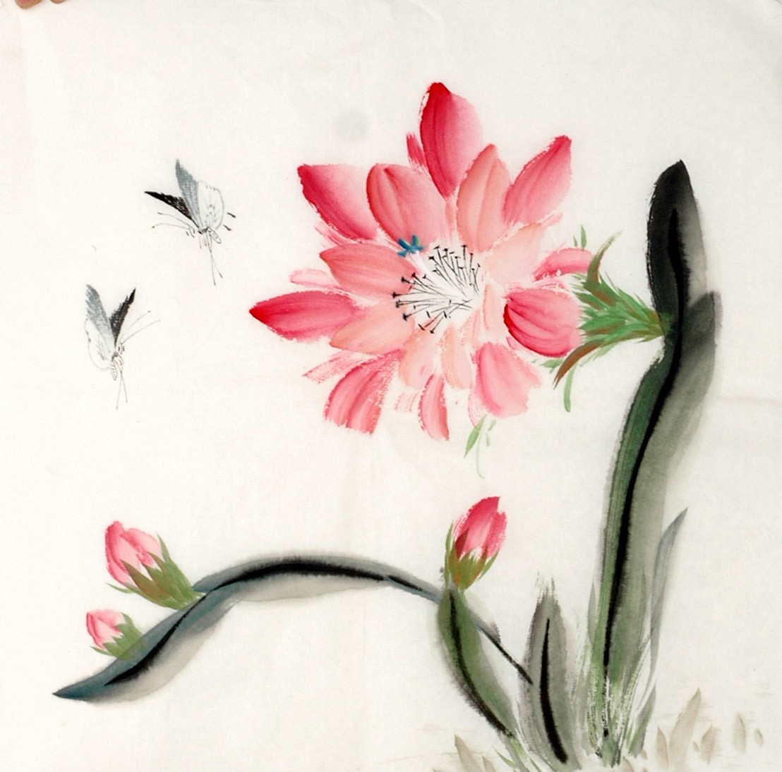 Chinese Flowers&Trees Painting - CNAG012670