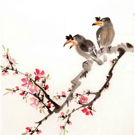 Chinese Flowers&Trees Painting - CNAG012671