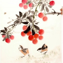 Chinese Flowers&Trees Painting - CNAG012675