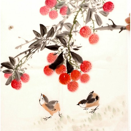 Chinese Flowers&Trees Painting - CNAG012675