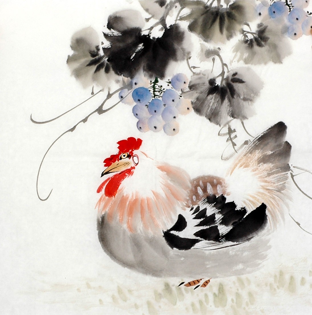 Chinese Flowers&Trees Painting - CNAG012676