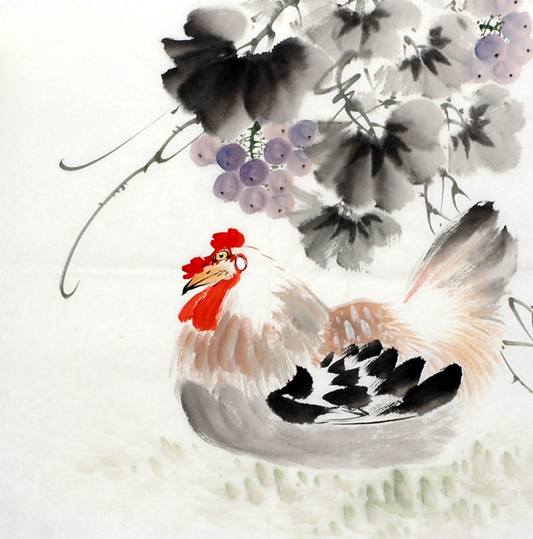 Chinese Flowers&Trees Painting - CNAG012686
