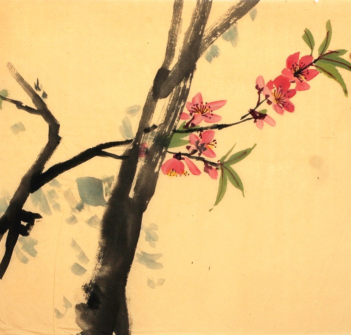 Chinese Flowers&Trees Painting - CNAG012691