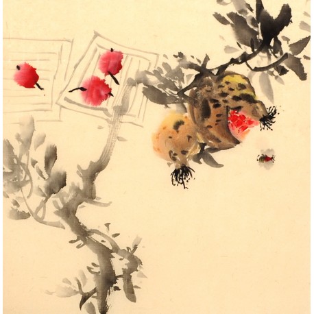 Chinese Flowers&Trees Painting - CNAG012698