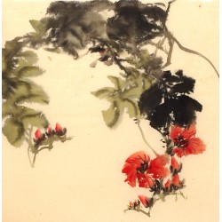 Chinese Flowers&Trees Painting - CNAG012701