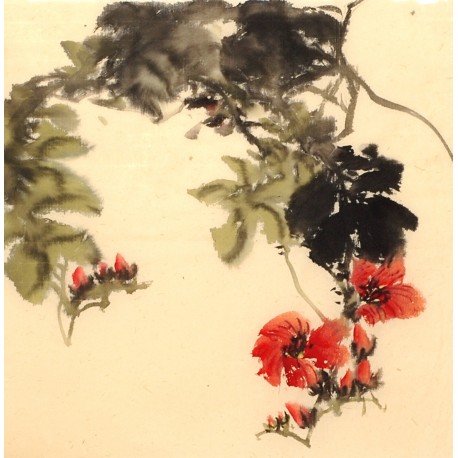 Chinese Flowers&Trees Painting - CNAG012701