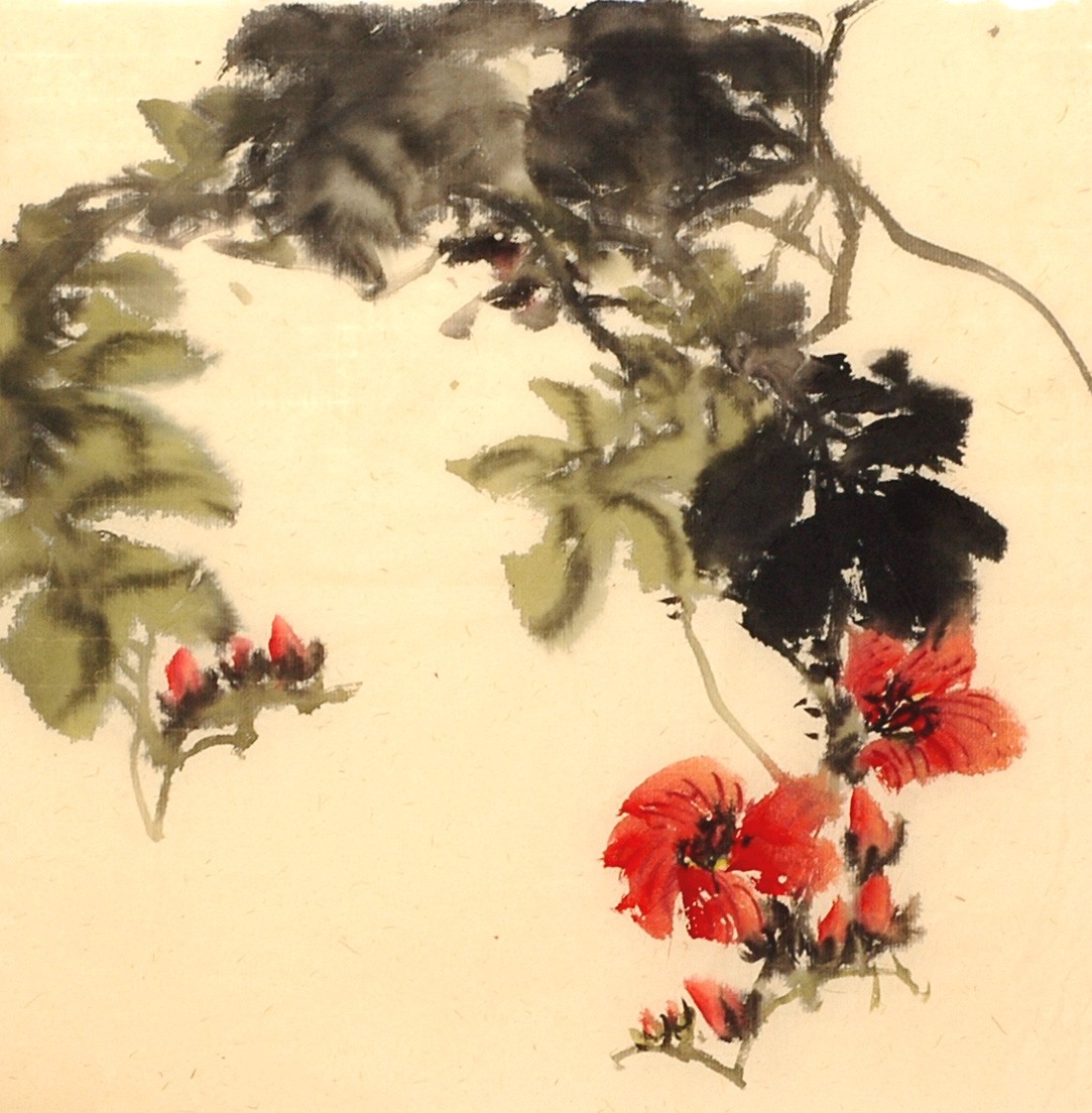 Chinese Flowers&Trees Painting - CNAG012701