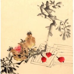 Chinese Flowers&Trees Painting - CNAG012711