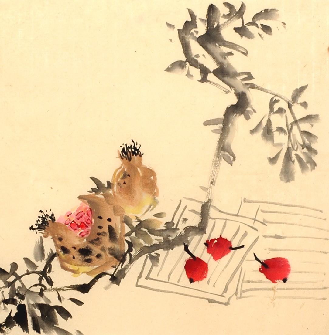Chinese Flowers&Trees Painting - CNAG012711