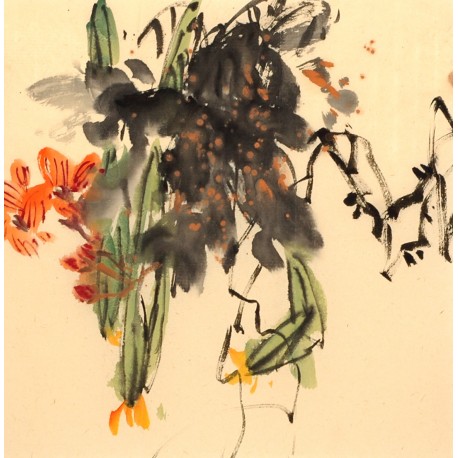 Chinese Flowers&Trees Painting - CNAG012714