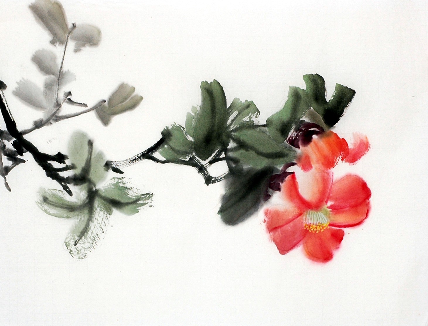 Chinese Flowers&Trees Painting - CNAG012723