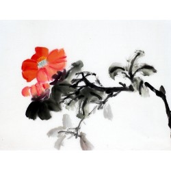Chinese Flowers&Trees Painting - CNAG012724