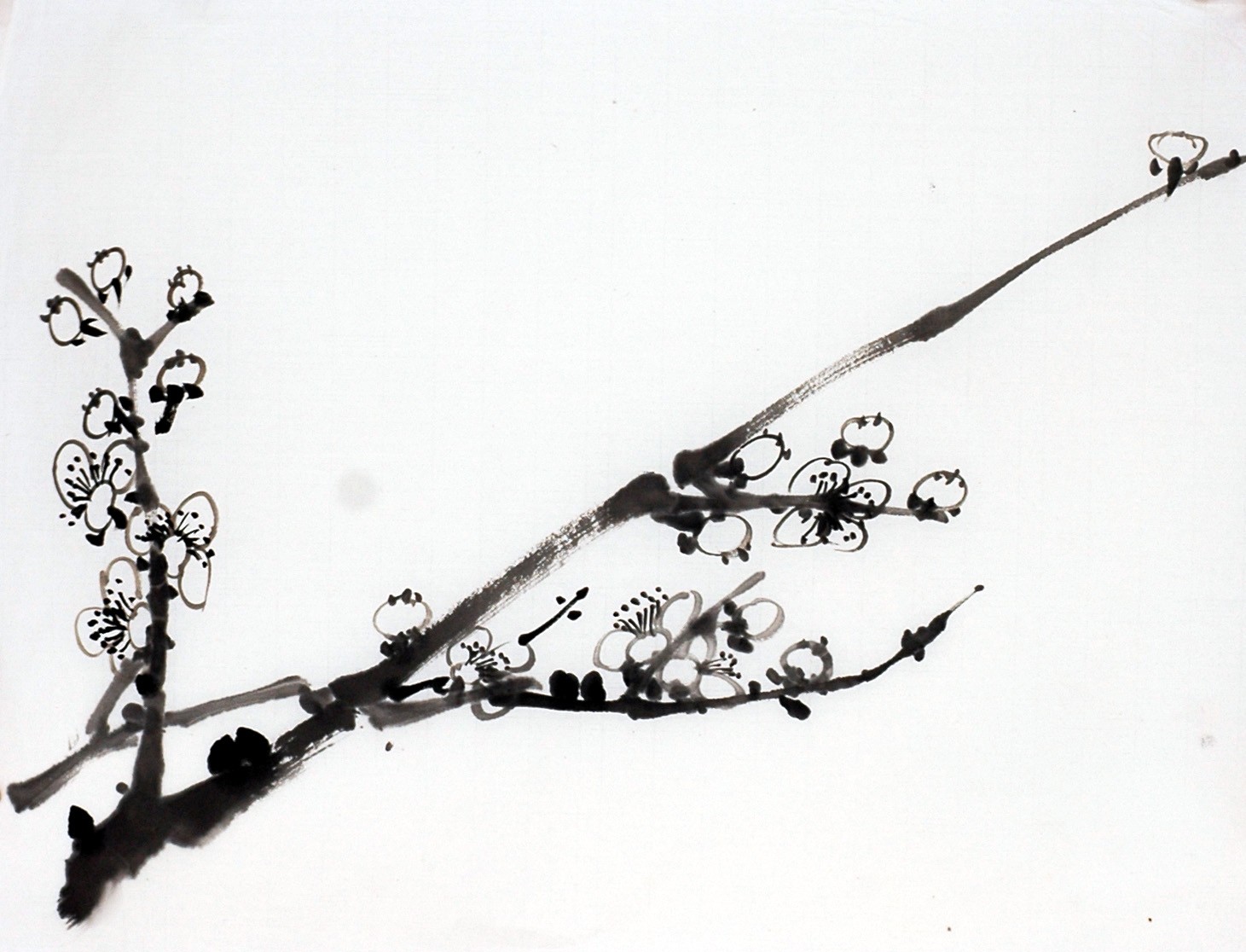 Chinese Flowers&Trees Painting - CNAG012729