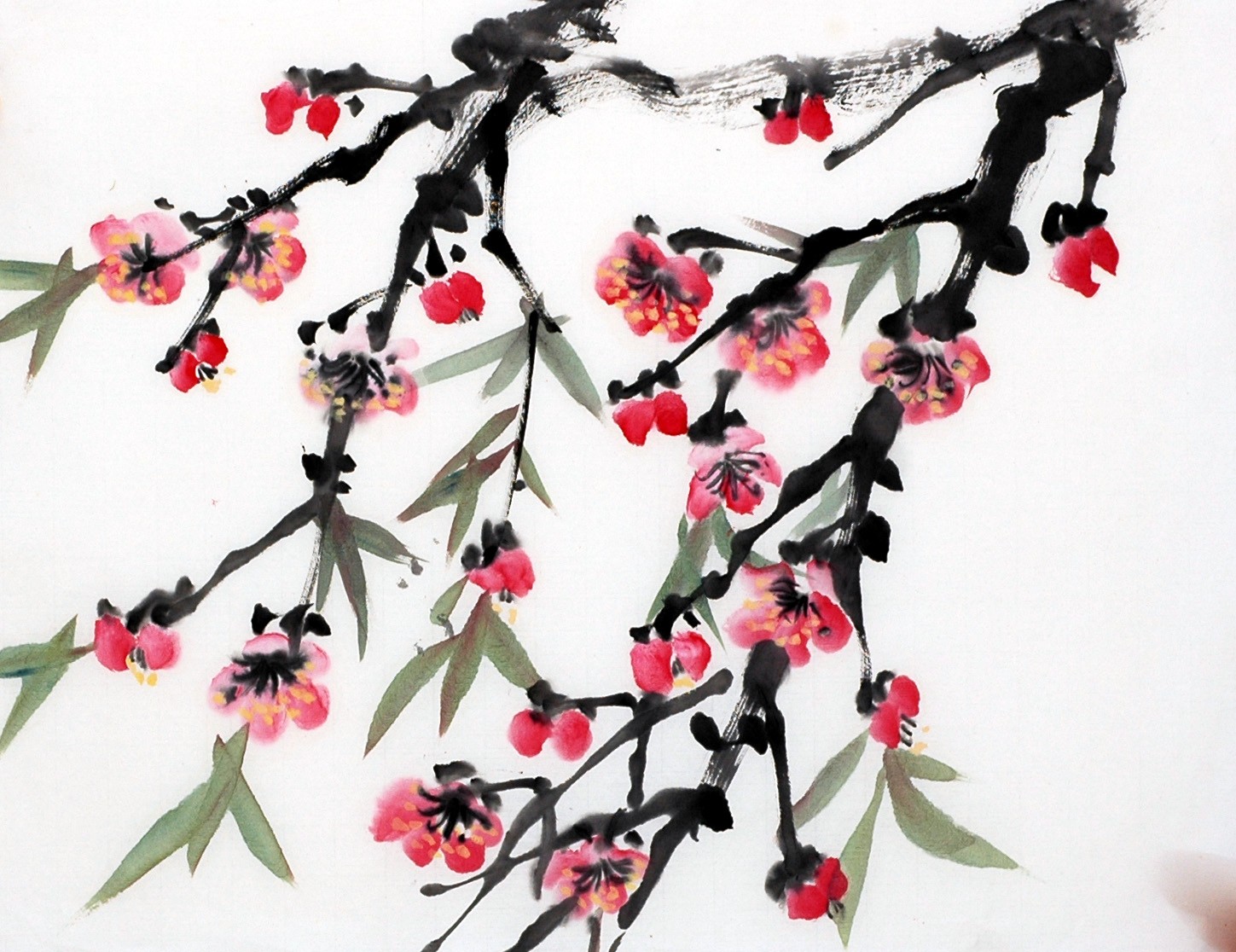 Chinese Flowers&Trees Painting - CNAG012734