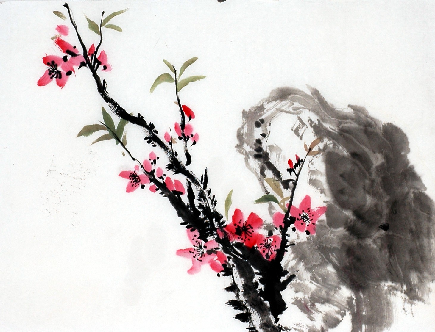 Chinese Flowers&Trees Painting - CNAG012735