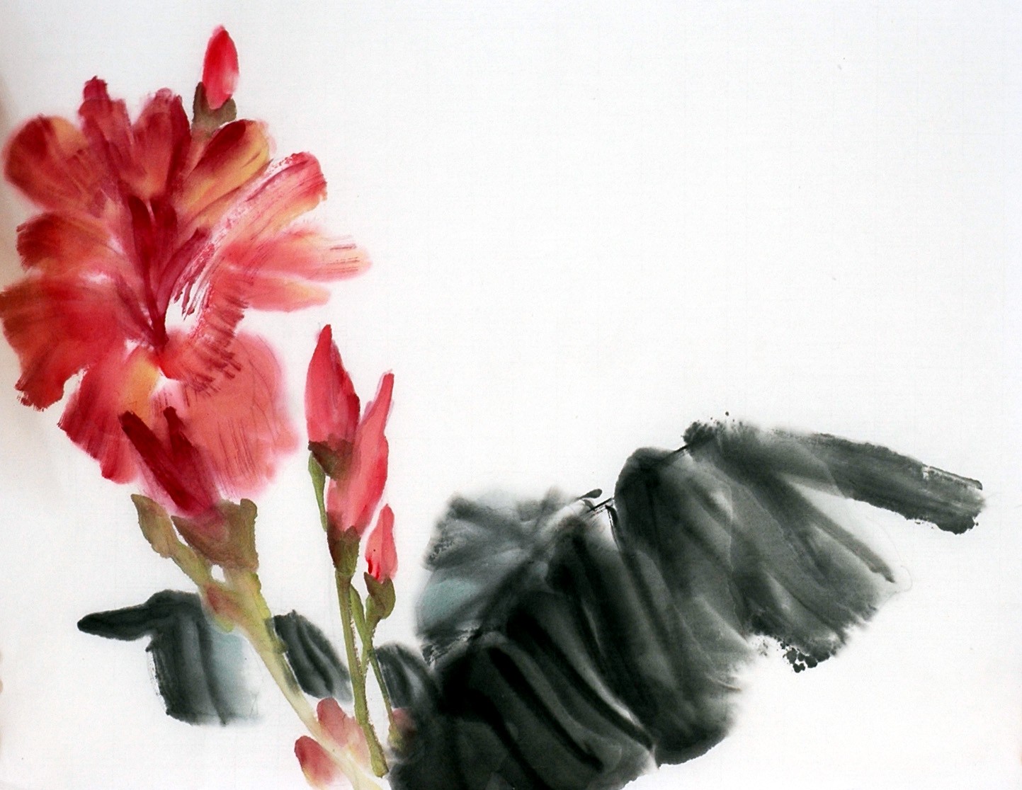 Chinese Flowers&Trees Painting - CNAG012739