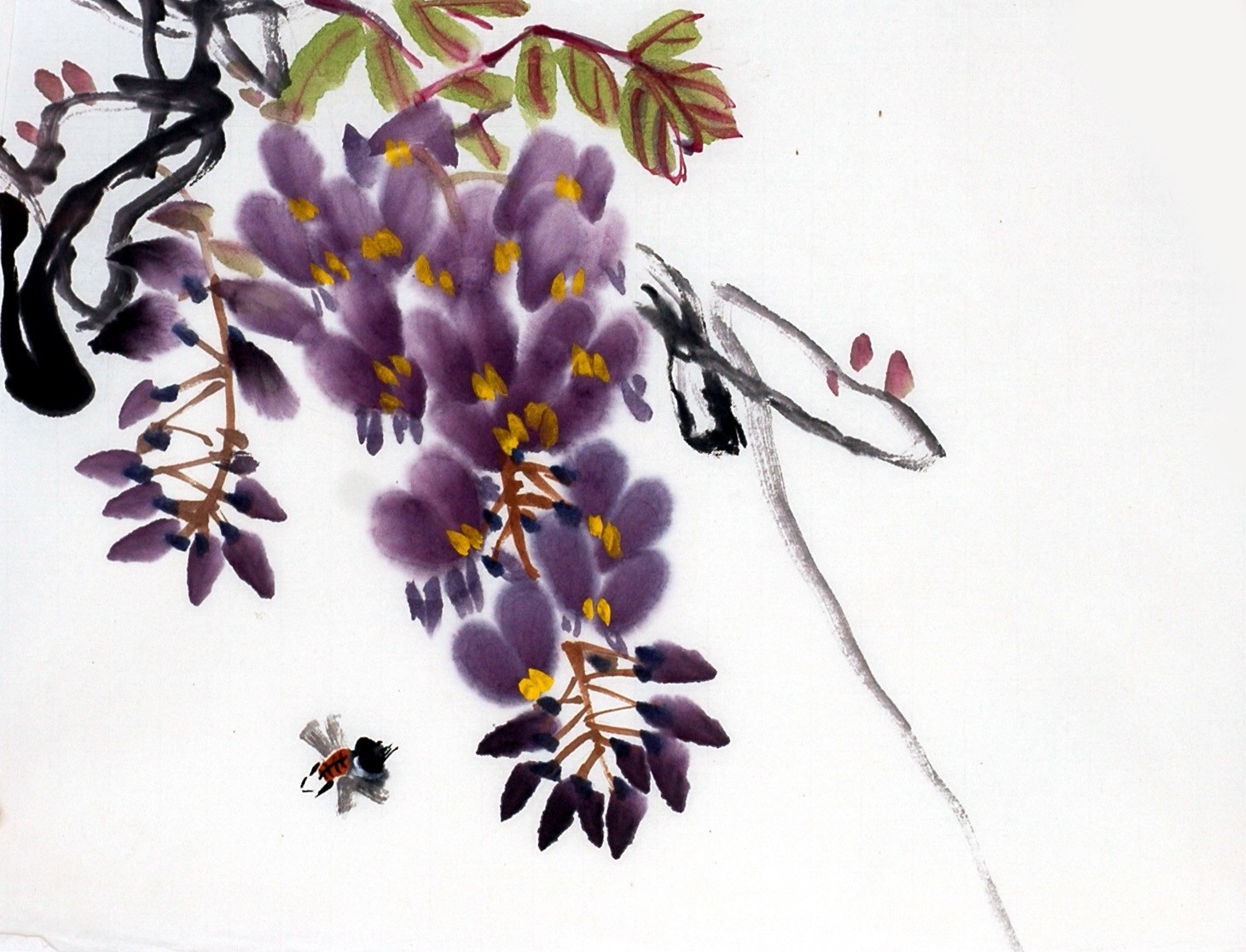 Chinese Flowers&Trees Painting - CNAG012740
