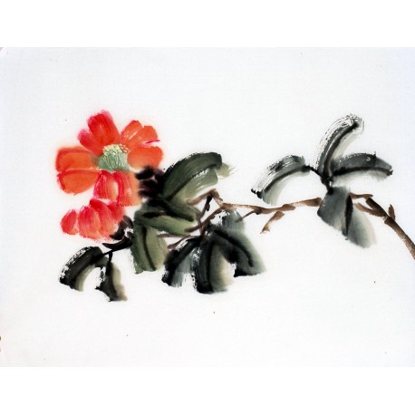 Chinese Flowers&Trees Painting - CNAG012741