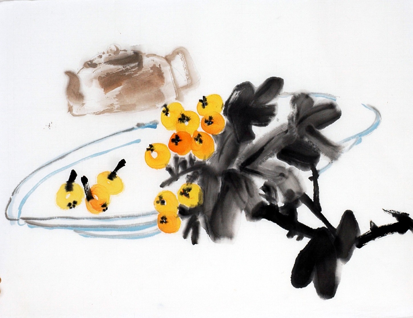 Chinese Flowers&Trees Painting - CNAG012743