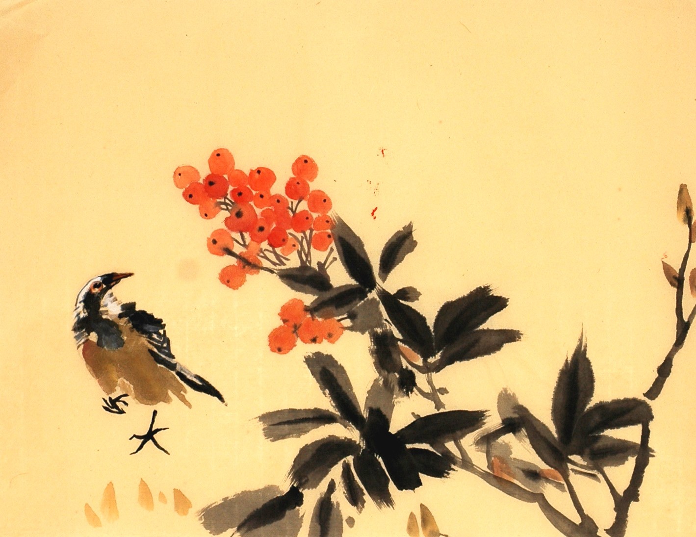 Chinese Flowers&Trees Painting - CNAG012744