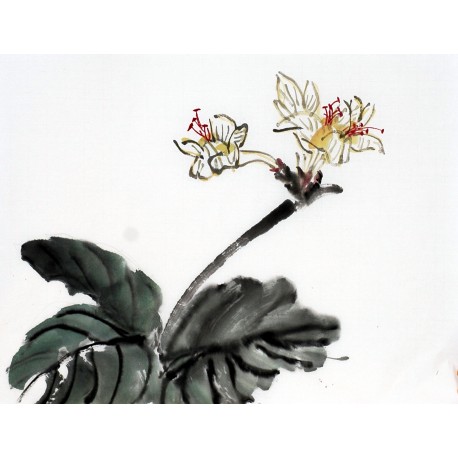 Chinese Flowers&Trees Painting - CNAG012749