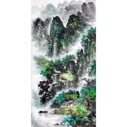 Chinese Landscape Painting - CNAG012753