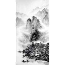 Chinese Landscape Painting - CNAG012760