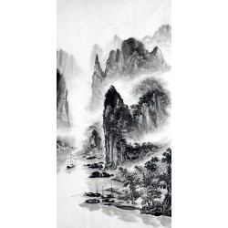 Chinese Landscape Painting - CNAG012761
