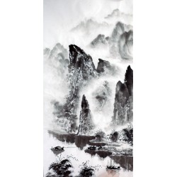 Chinese Landscape Painting - CNAG012765