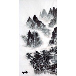 Chinese Landscape Painting - CNAG012766