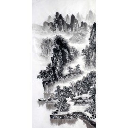 Chinese Landscape Painting - CNAG012770