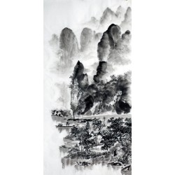 Chinese Landscape Painting - CNAG012772