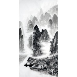 Chinese Landscape Painting - CNAG012775