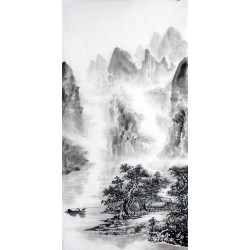 Chinese Landscape Painting - CNAG012780